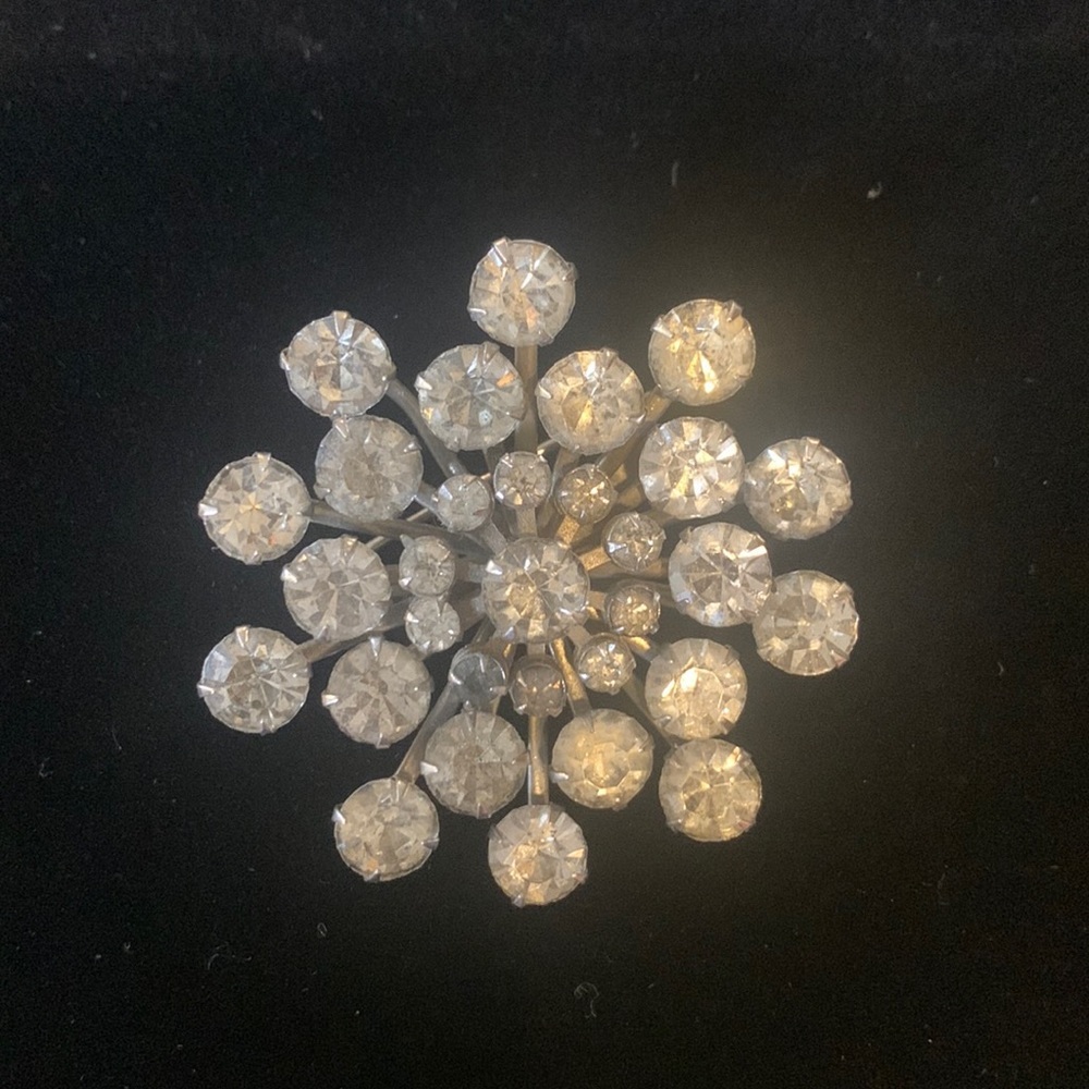 Vintage Rhinestone Brooch/Pin by Coro